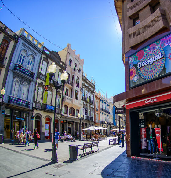 Zona Comercial Abierta de Triana a cielo abierto - listado