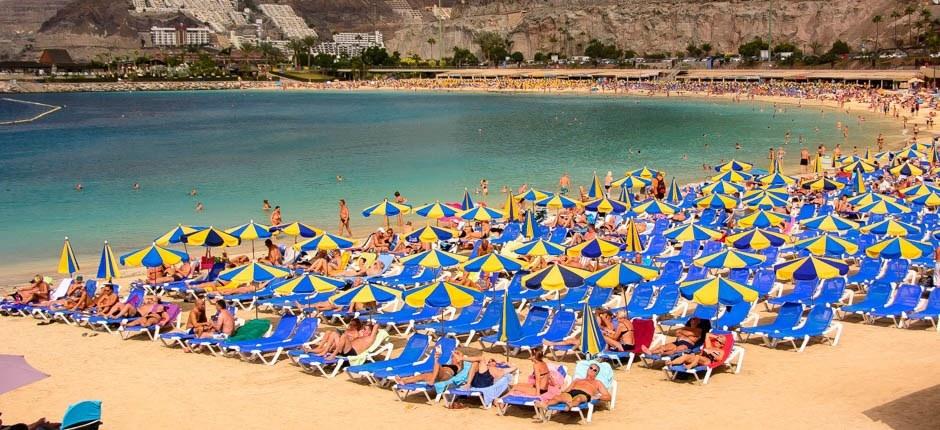 Praia de Amadores Praias populares de Gran Canaria