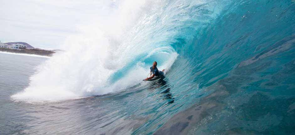 Bodyboard em El Quemao + Spot de Bodyboard em Lanzarote