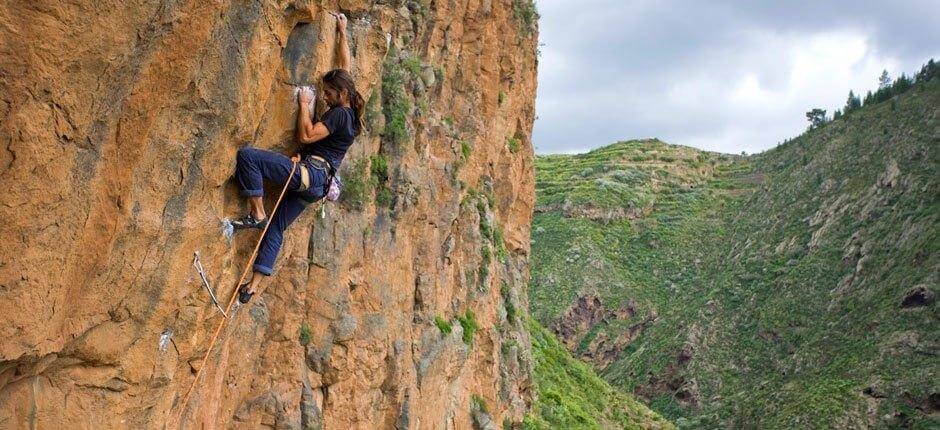 Escalada no penhasco de Guaria + Escalada em Tenerife