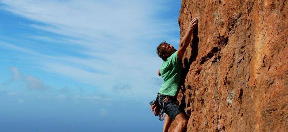 Escalada no penhasco de Guaria + Escalada em Tenerife