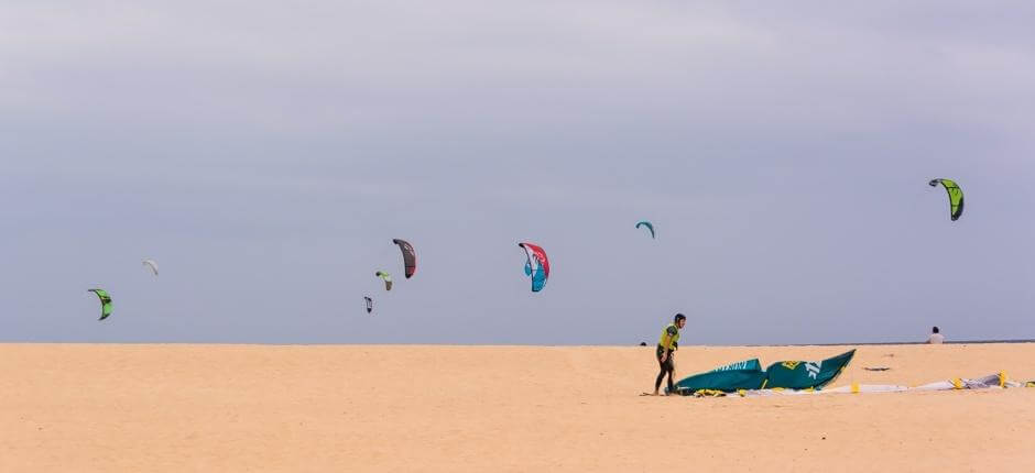 Kitesurf em Flag Beach + Spots de kitesurf de Fuerteventura