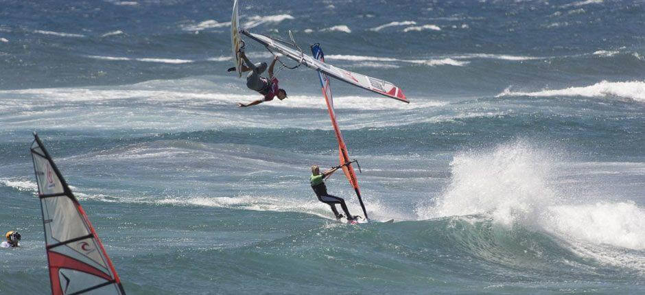 Windsurf na praia de El Cabezo + Spots de windsurf de Tenerife