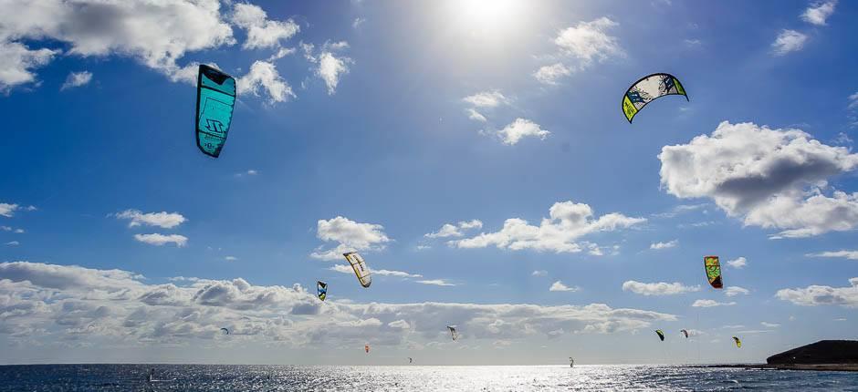 Kitesurf na Playa de El Medano + Spots de kitesurf de Tenerife