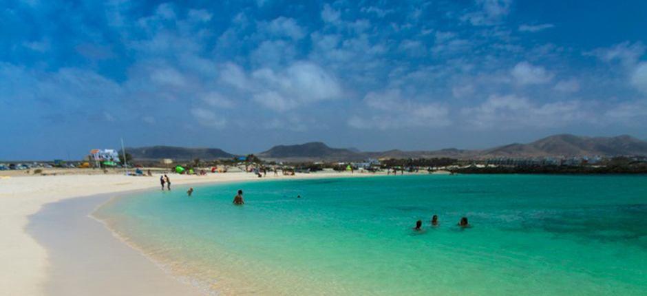 Praia de La Concha Praias populares de Fuerteventura
