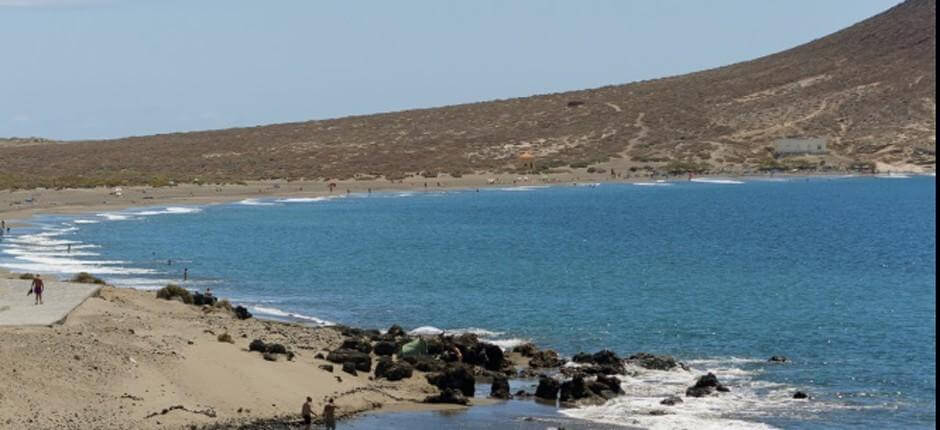 Praia de La Tejita Praias populares de Tenerife