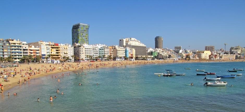 Praia de Las Canteras Praias populares de Gran Canaria