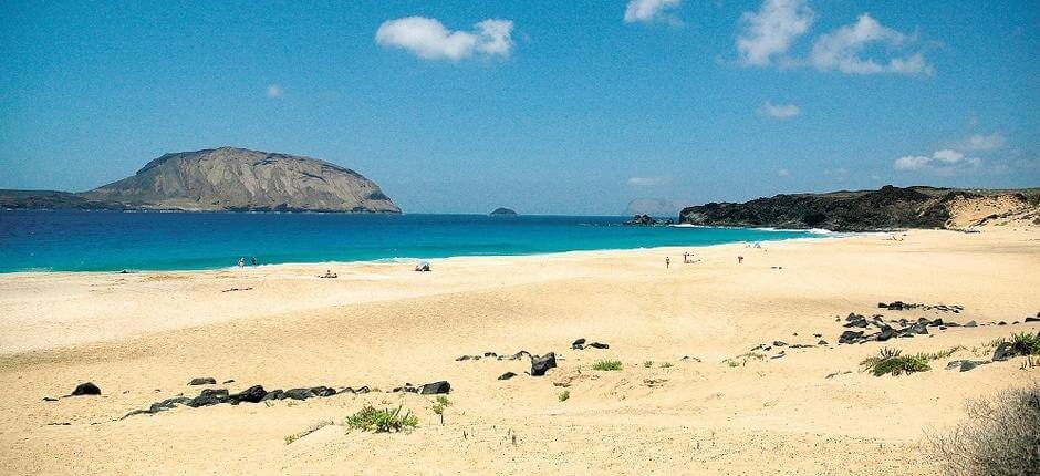 Praia de Las Conchas + Praias virgens de Lanzarote