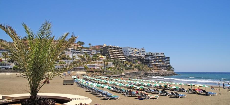 Praia de San Agustín Praias populares de Gran Canaria