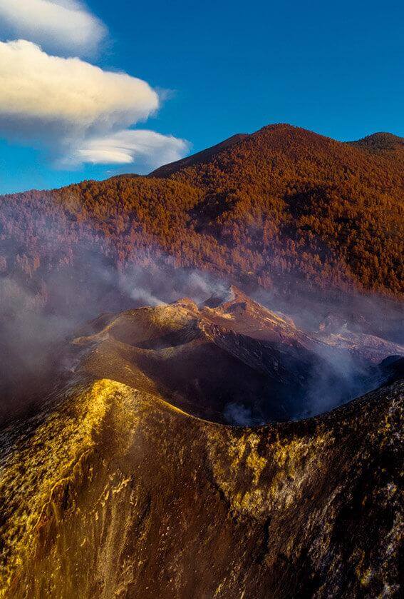 Volcán Cumbre Vieja. La Palma.