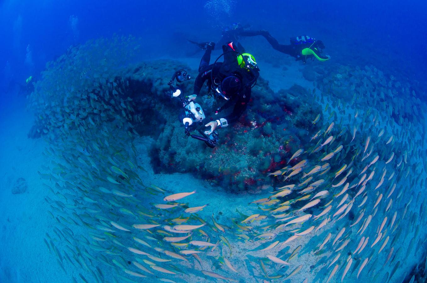 Bucear en El Cabrón, en Gran Canaria