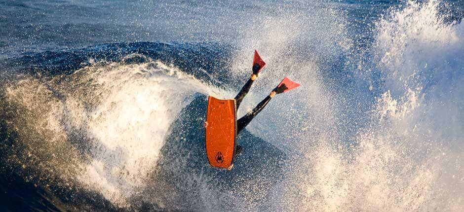 Bodyboard em El Frontón + Spots de bodyboard em Gran Canaria