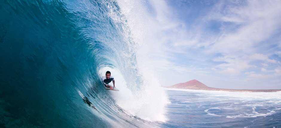 Bodyboard em Baja del Granado + Spots de bodyboard em Lanzarote