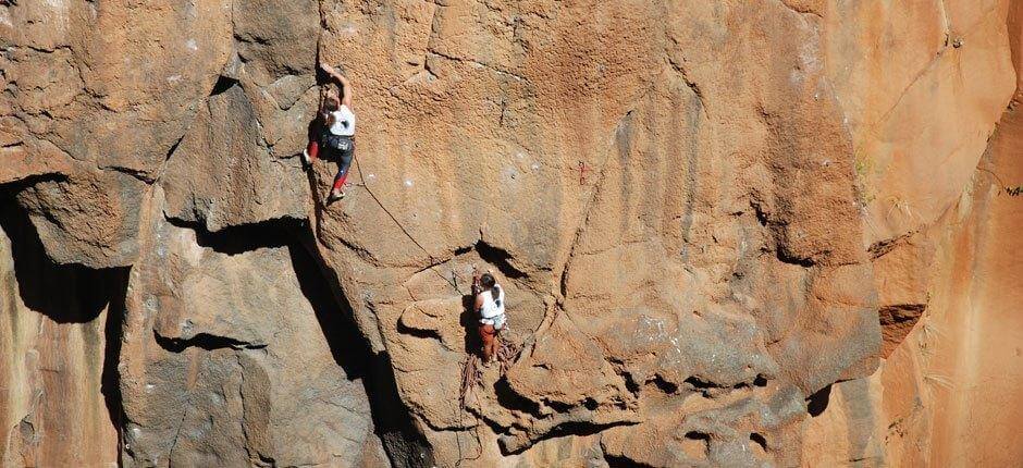 Escalada no desfiladeiro de Água + Escalada em La Palma