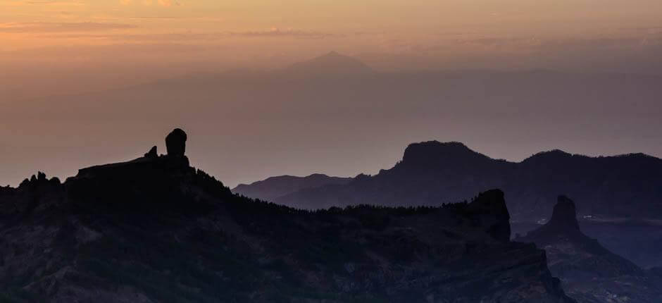 Miradouro do pico de Las Nieves, em Gran Canaria