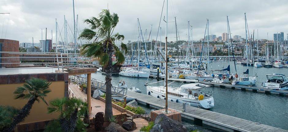 Molhe desportivo de Las Palmas de Gran Canaria + Marinas e portos de recreio de Gran Canaria