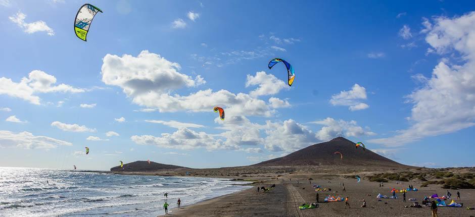 Kitesurf na Playa de El Medano + Spots de kitesurf de Tenerife