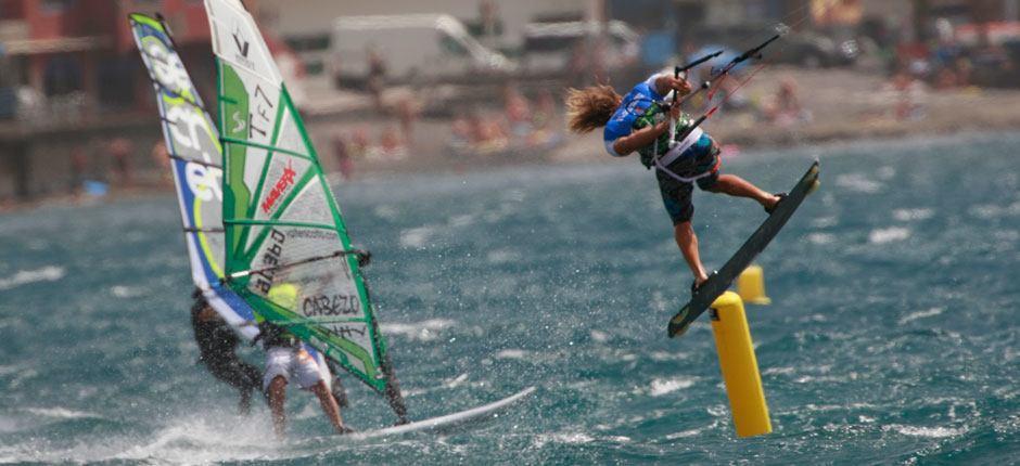 Kitesurf na Playa de El Medano + Spots de kitesurf de Tenerife