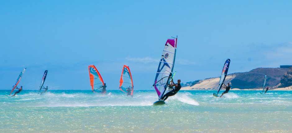 Windsurf em Playa de Sotavento + Spots de windsurf de Fuerteventura 