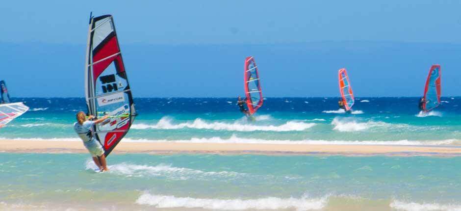 Windsurf em Playa de Sotavento + Spots de windsurf de Fuerteventura 