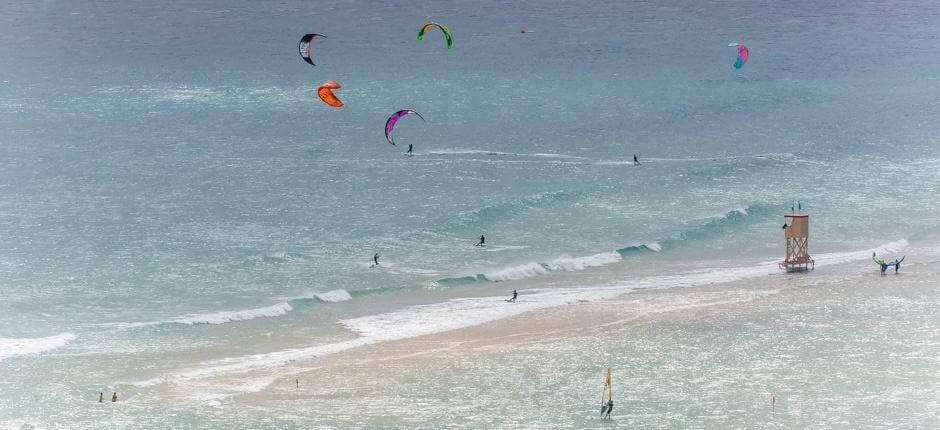Kitesurf na Playa de Sotavento + Spot de kitesurf de Fuerteventura  