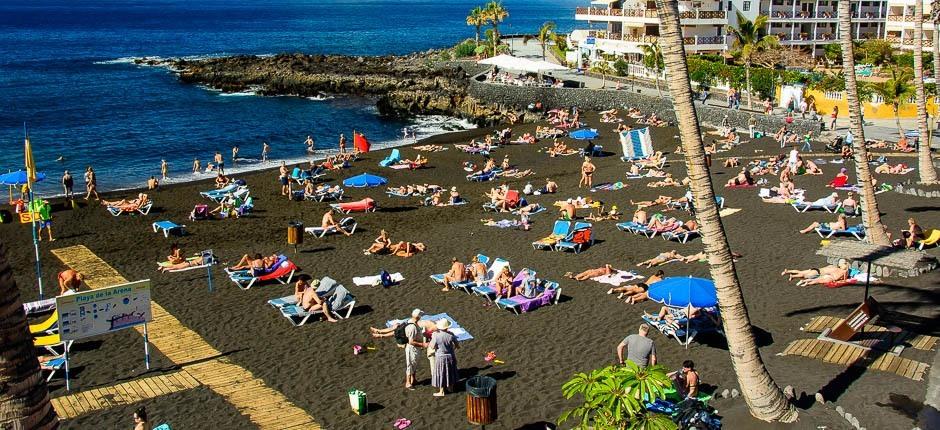 Praia de La Arena Praias populares de Tenerife