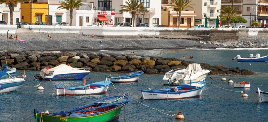 Playa de Santiago em La Gomera