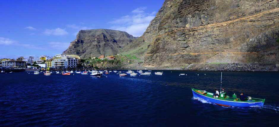 Puerto de Vueltas + Marias de portos de recreio de La Gomera