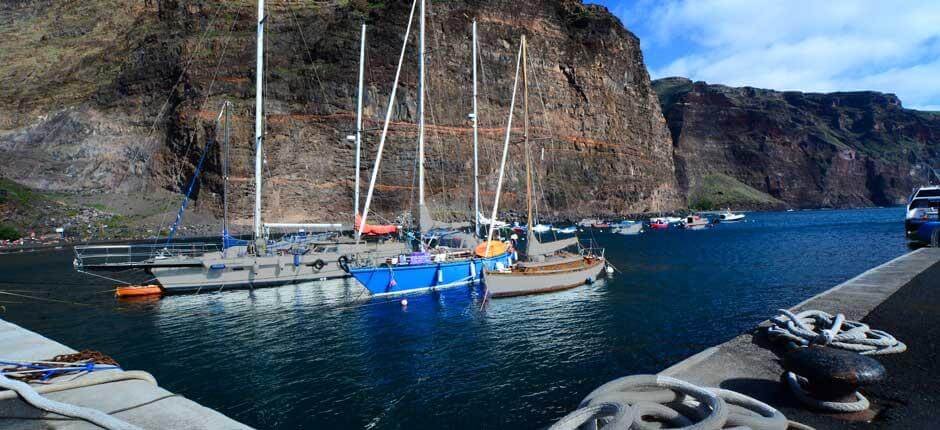Puerto de Vueltas + Marias de portos de recreio de La Gomera