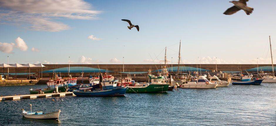 Porto de Morro Jable + Marinas e portos de recreio de Fuerteventura