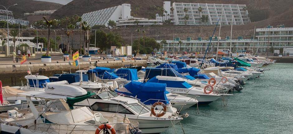 Porto de recreio de Puerto Rico + Marinas e porto de recreio de Gran Canaria  