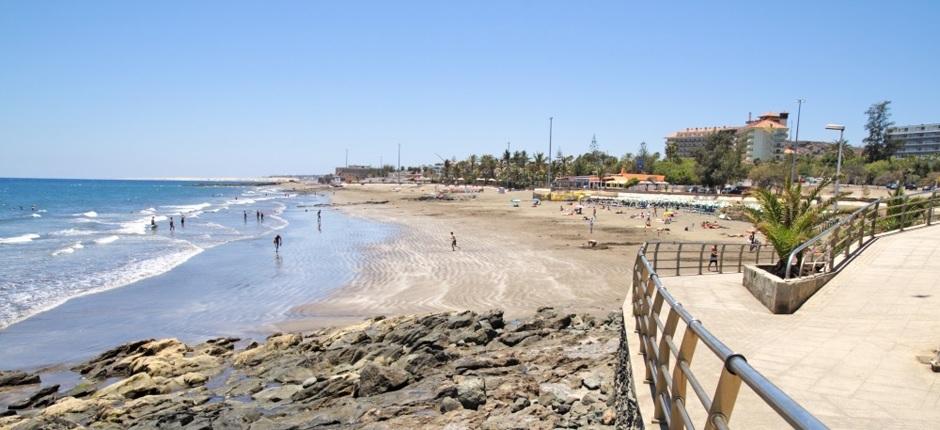Praia de San Agustín Praias populares de Gran Canaria